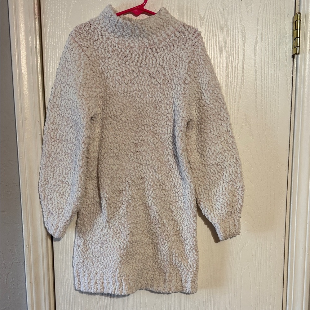 Cat & Jack Cream Textured Dress